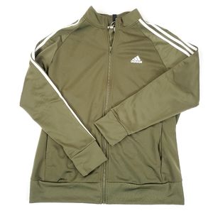 Adidas Men's Olive Green Full Zip Size XL